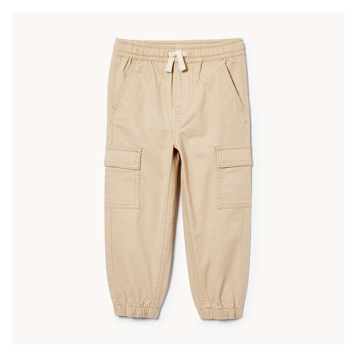 Petits Garçons Pantalon de jogging cargo pour petits garçons - Sable Pâle